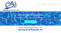 Desktop Screenshot of cittysplumbing.com